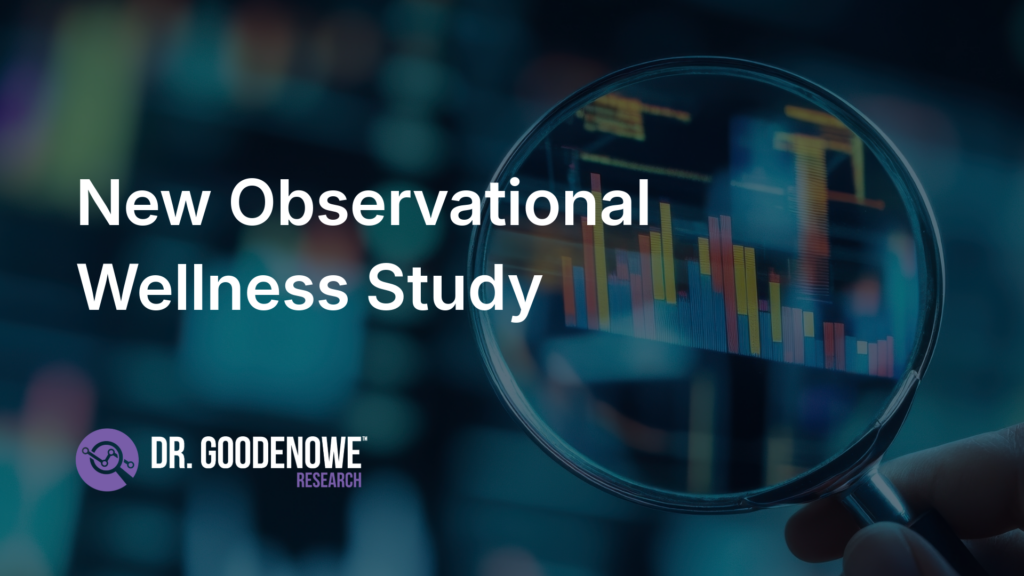 Observational wellness study